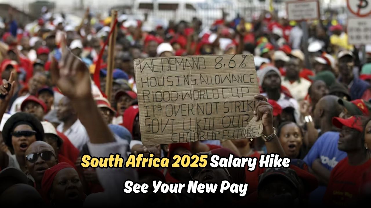 Workers Rejoice! South Africa Announces 2025 Salary Hike – Updated Pay Scales and Average Income Breakdown Released