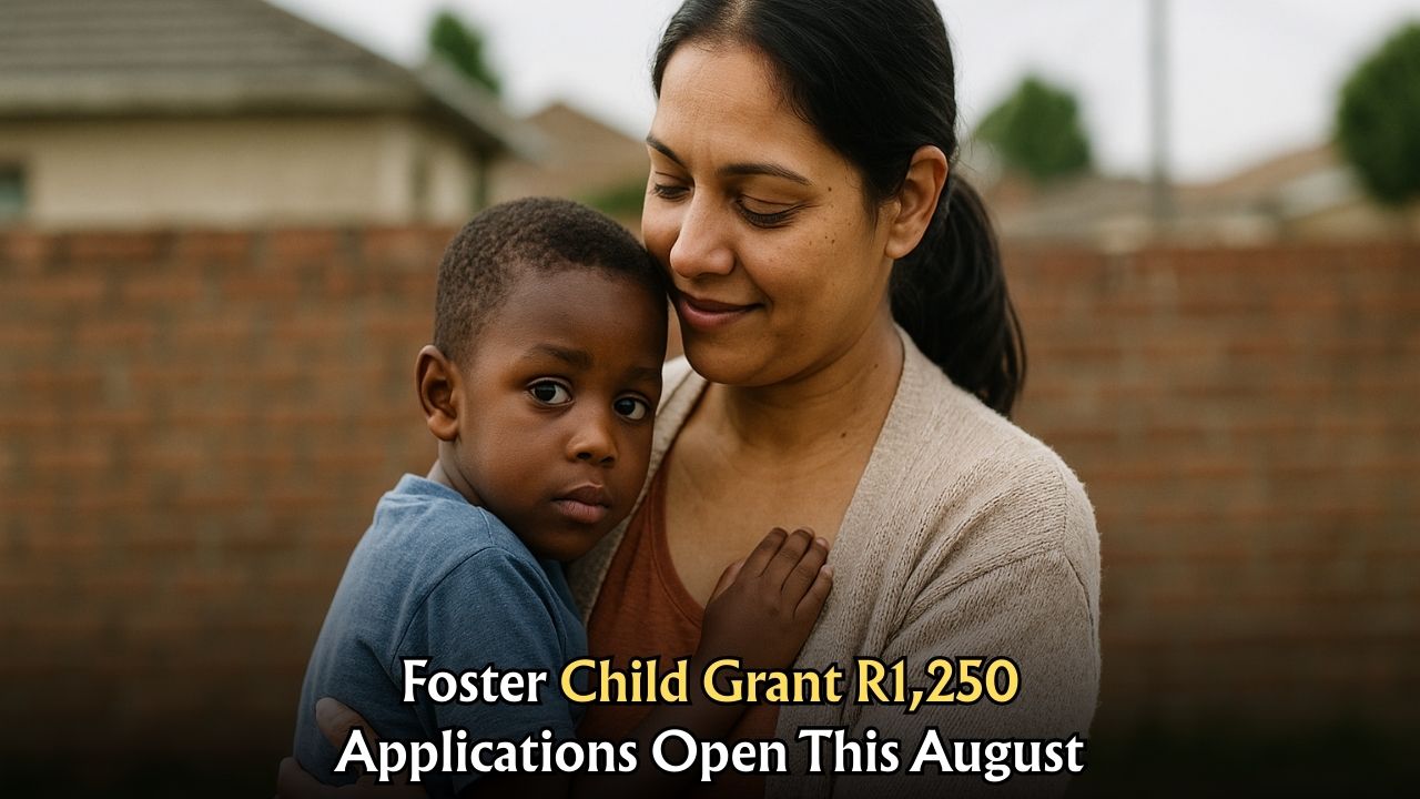 Foster Child Grant R1,250 Applications Open This August – Apply Fast