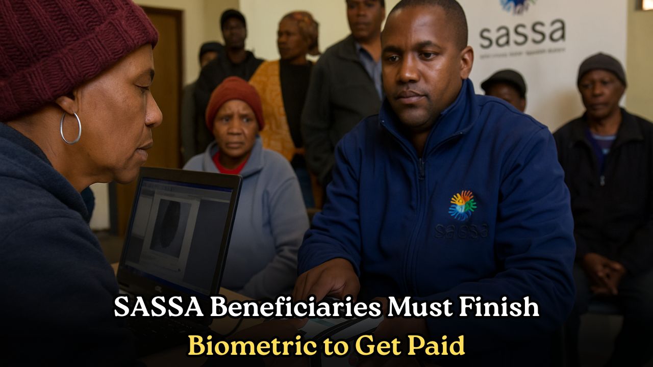 SASSA September 2025 Grants Require Biometric Verification – Complete Process to Avoid Delays