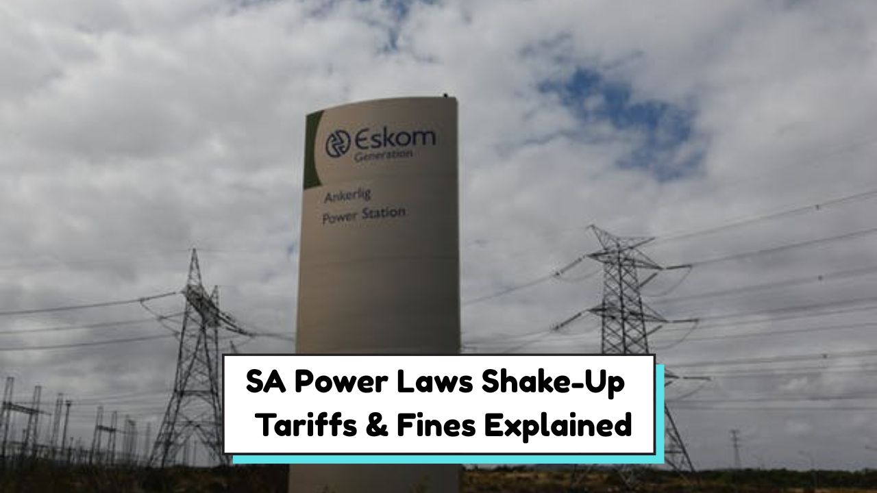 South Africa 2025 Electricity Laws: Major Changes for Consumers Including Tariff Updates, Fines, and Compliance Rules