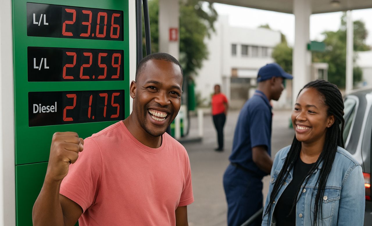 South Africa’s Fuel Prices Plummet: R2.75/L Reduction Starting 24 October