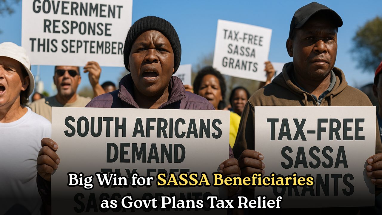 South Africans Demand Tax-Free SASSA Grants: Government Response Expected This September